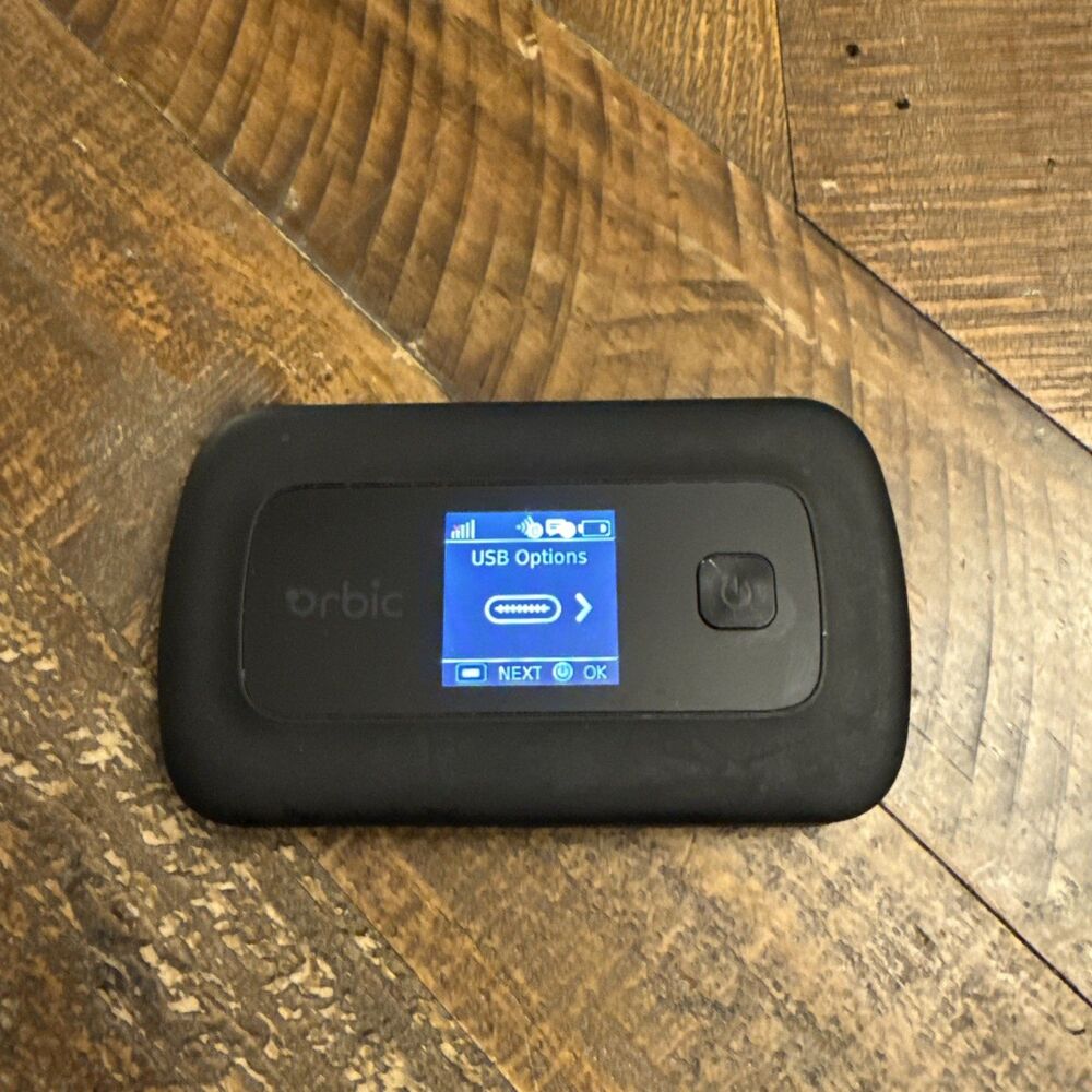 Orbic Speed RC400L Verizon 4G LTE Mobile WiFi Hotspot | Tested & Working
